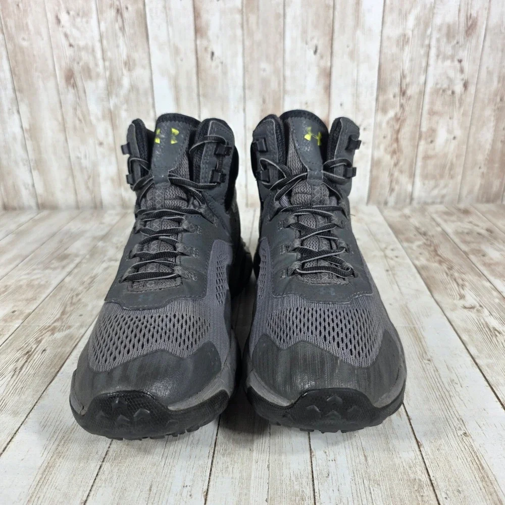 Under Armour Hiking Boots Mens Charged Assert 8 Gray Ankle Support Size‎ 8
